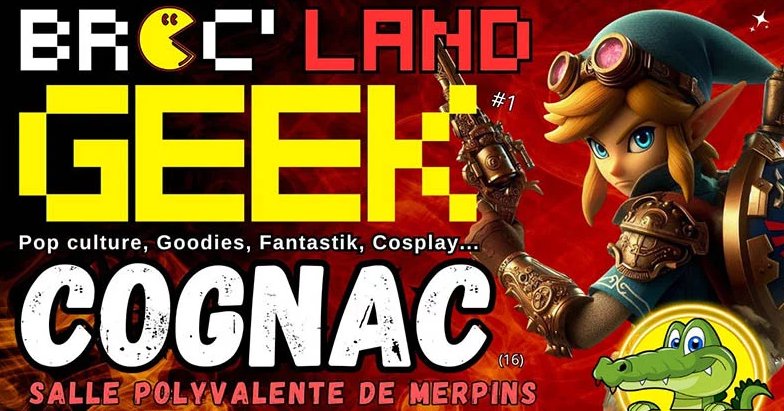 Affiche Broc Land Geek Cognac