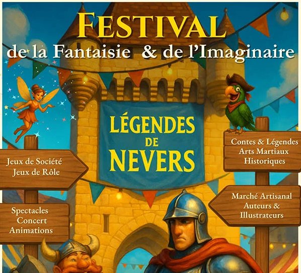 Affiche Légendes de Nevers - 2ème édition