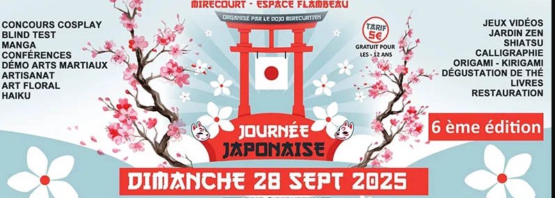 Affiche Journée Japonaise