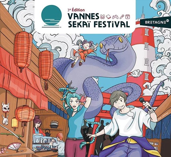 Affiche Vannes Sekaï Festival Affiche Vannes Sekaï Festival