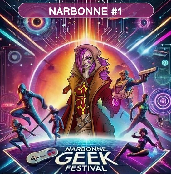 Affiche Narbonne Geek Festival
