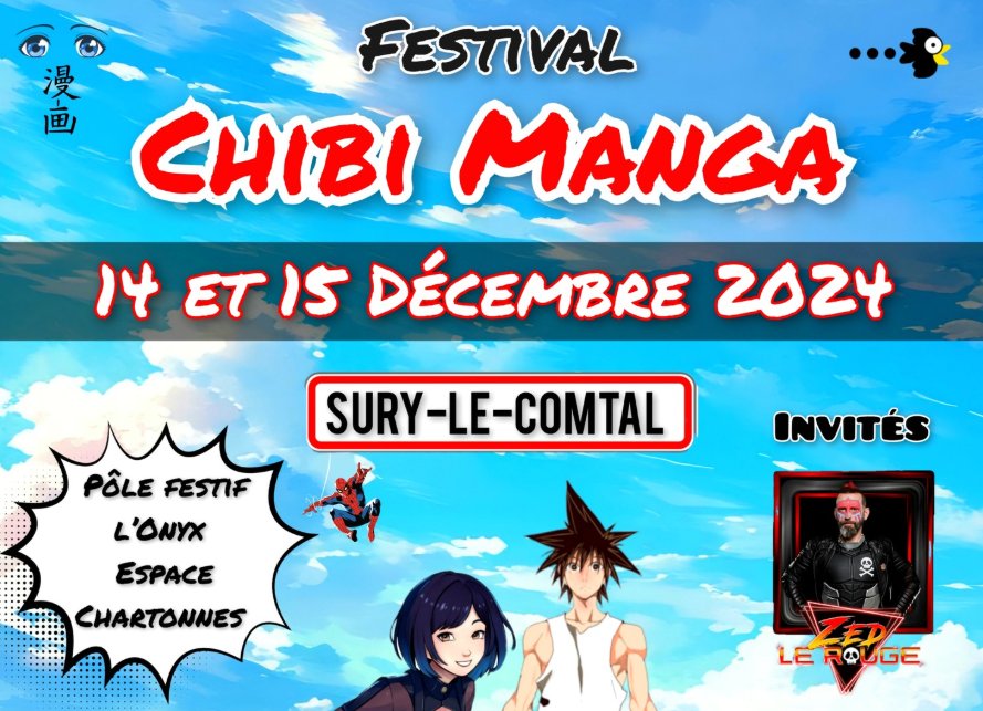 Affiche Chibi Manga