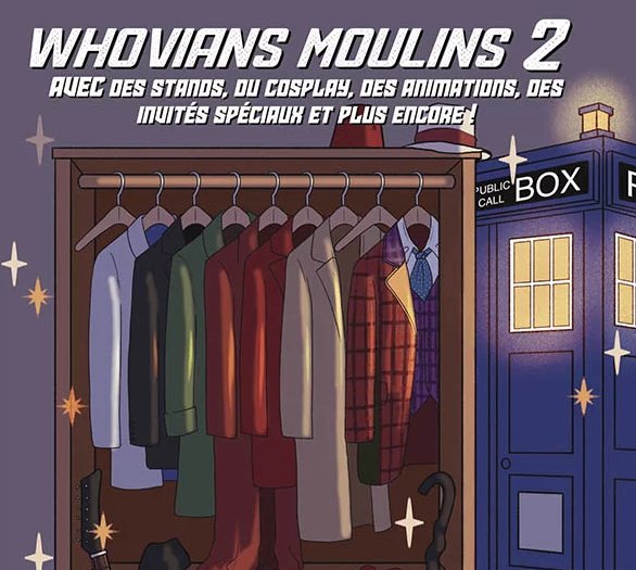Affiche Whovians Moulins