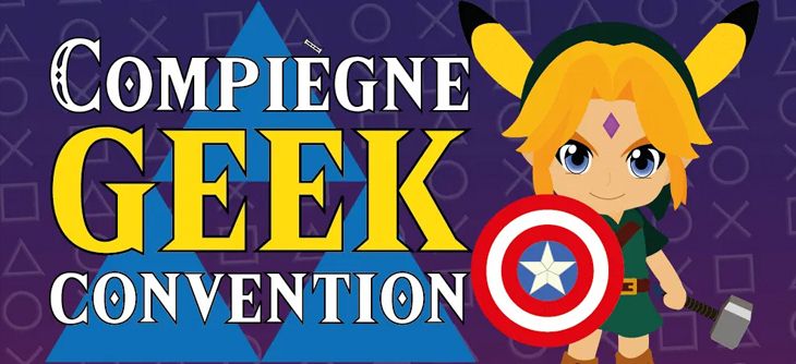 Affiche Compiègne Geek Convention 2021