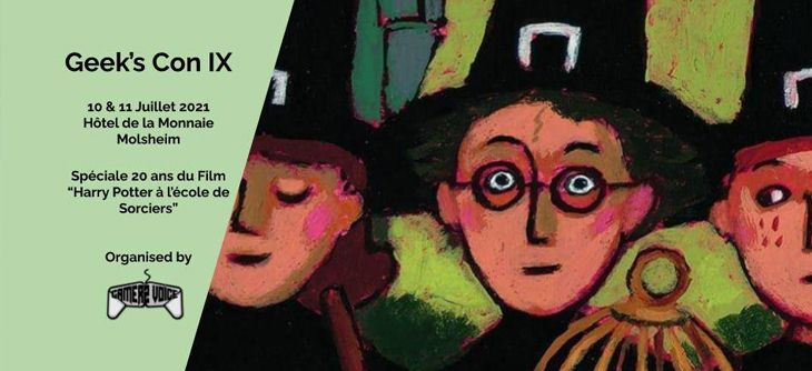 Affiche Geek'Con 2021- spéciale Harry Potter