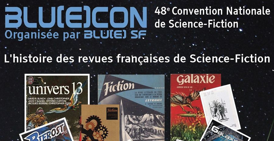 Affiche BlueCon - 48ème Convention nationale de science-fiction