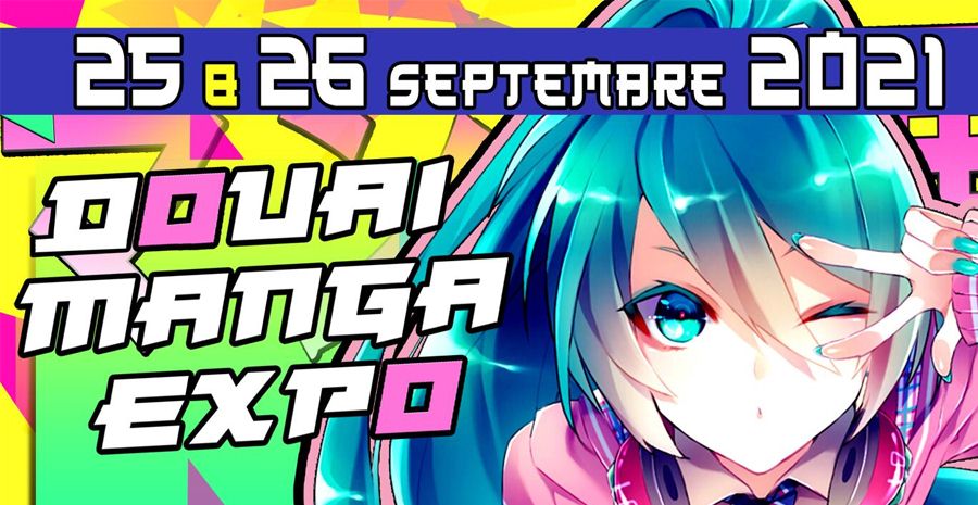 Affiche Douai Manga Expo 2021