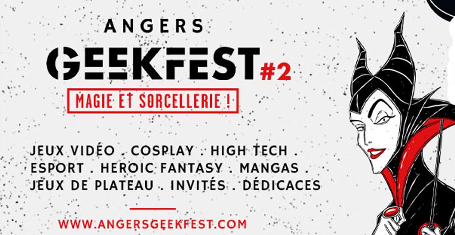 Affiche Angers Geek Festival 2021