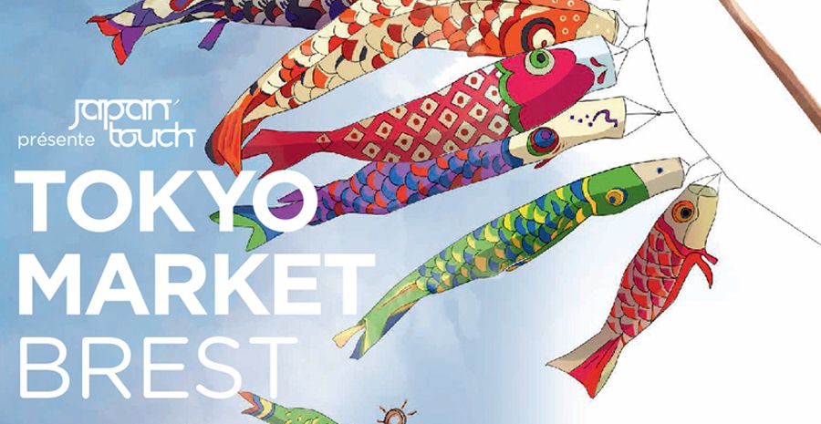 Affiche Tokyo Market Brest by Japan Touch