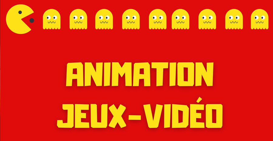 Affiche Les Terrasses de la Fabrique - Animation Jeux-vidéo