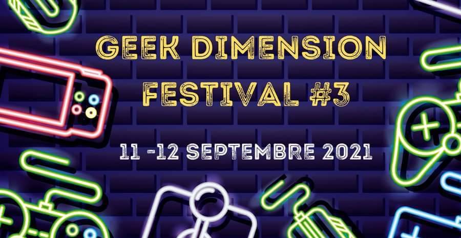 Affiche Geek Dimension Festival - 3ème édition Affiche Geek Dimension Festival - 3ème édition