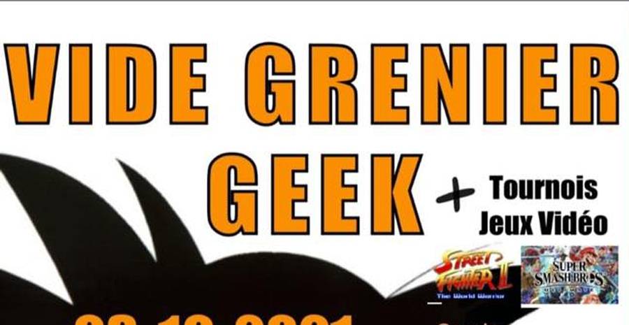 Affiche Swiss Retro Impact Vide grenier geek Affiche Swiss Retro Impact Vide grenier geek