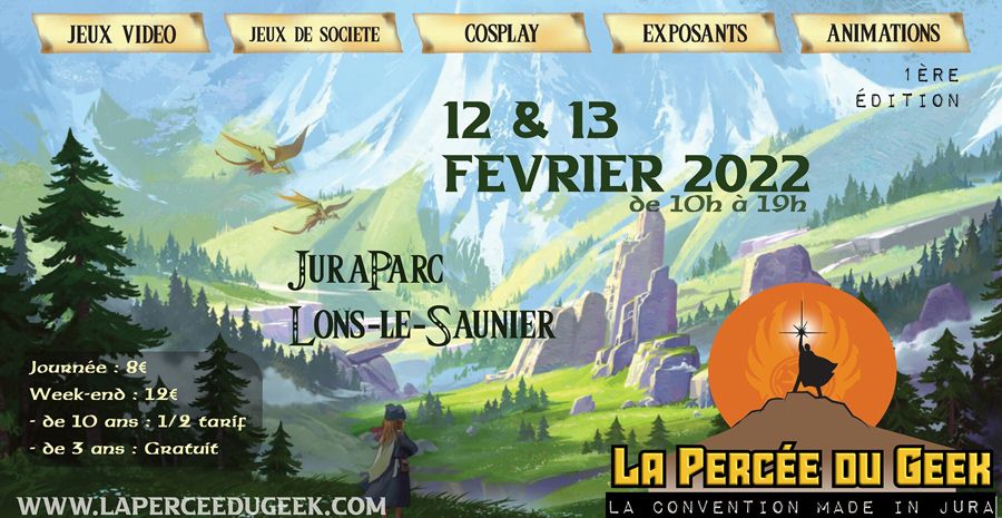 Affiche La Percée du Geek 2022 Affiche La Percée du Geek 2022