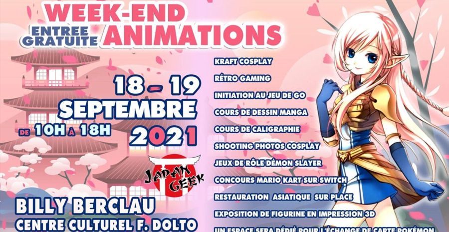 Affiche Bourse Manga Jeux Vidéo, Funko Pop