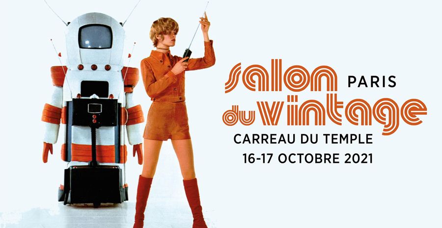 Affiche Salon du Vintage de Paris 2021