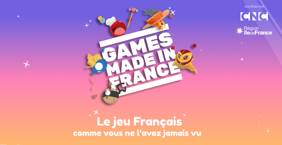 Affiche Games made in France 2021