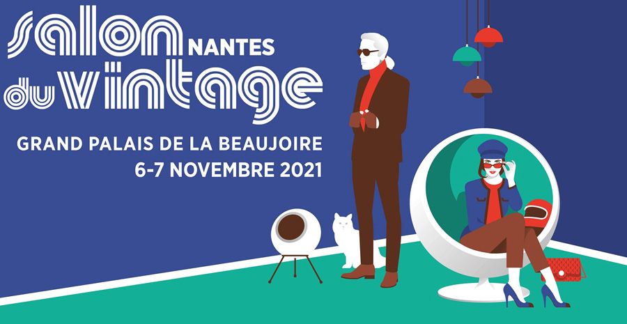 Affiche Salon du Vintage de Nantes