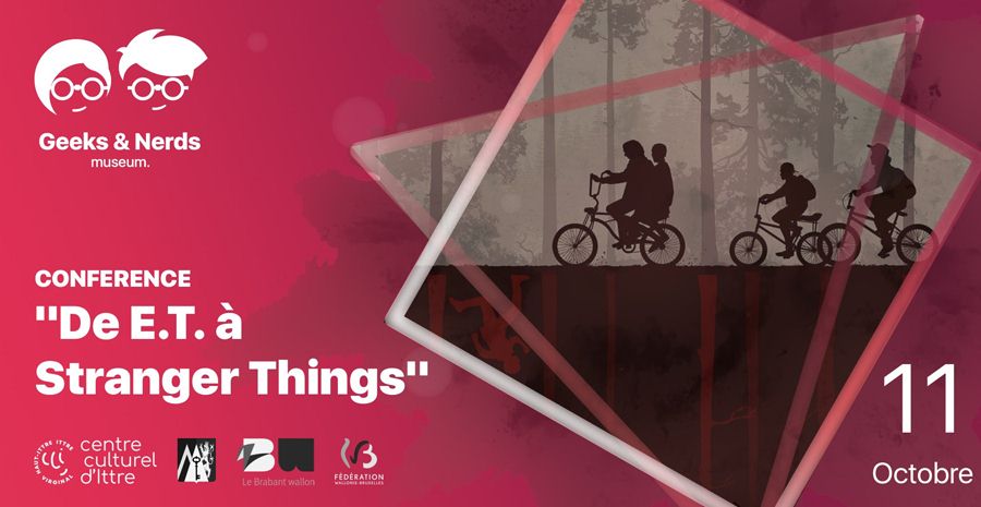 Affiche Conférence - De E.T. à Stranger Things Affiche Conférence - De E.T. à Stranger Things