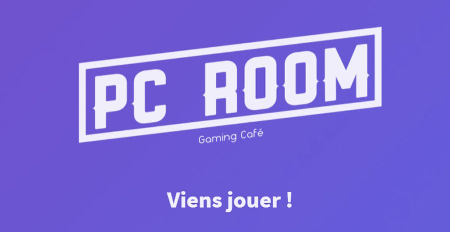 Affiche Évènement éphémère, PC Room - Gaming Café
