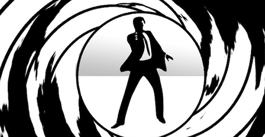 Affiche Exposition 007 du Pixel Museum - retrospective des jeux video James Bond