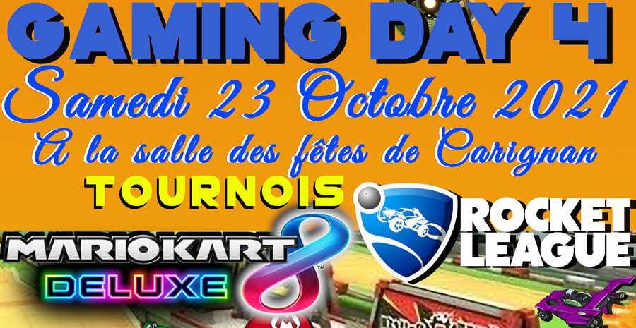 Affiche Gaming Day 4