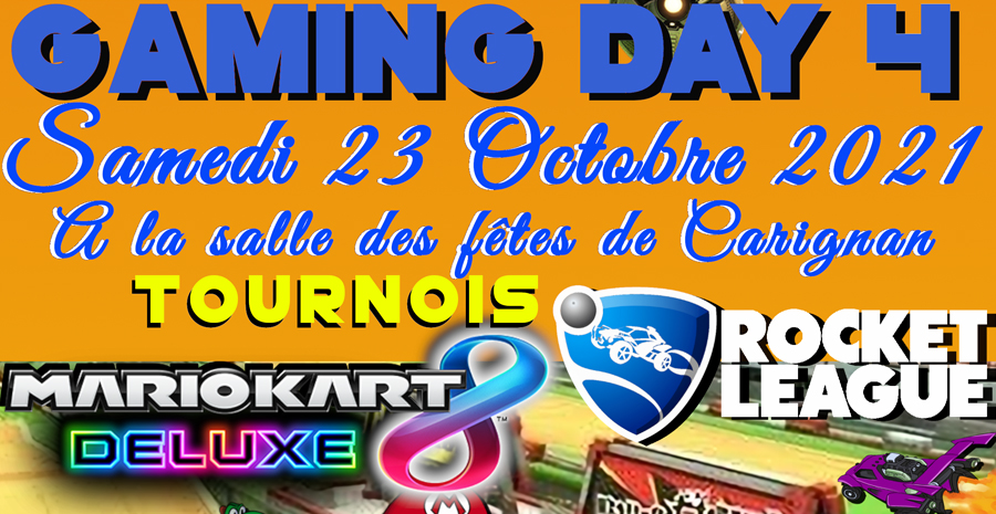 Affiche Gaming Day 4 Affiche Gaming Day 4