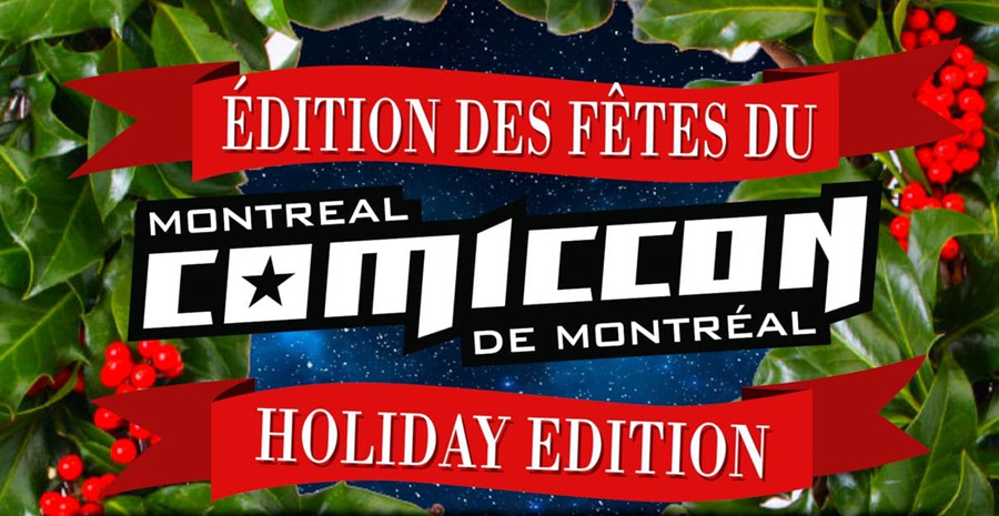 Affiche Édition des fêtes du Comiccon de Montréal 2021