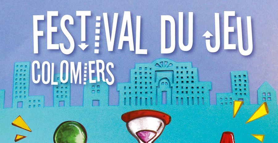 Affiche Festival du jeu de Colomiers 2021