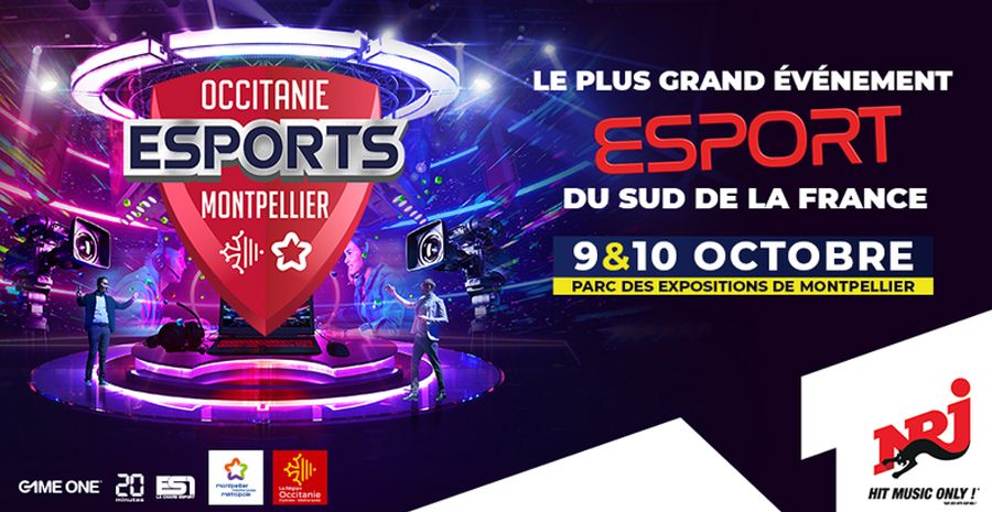 Affiche Occitanie Esports 2021