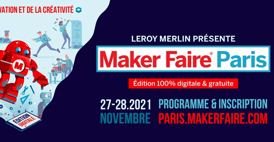 Affiche Maker Faire Paris 2021