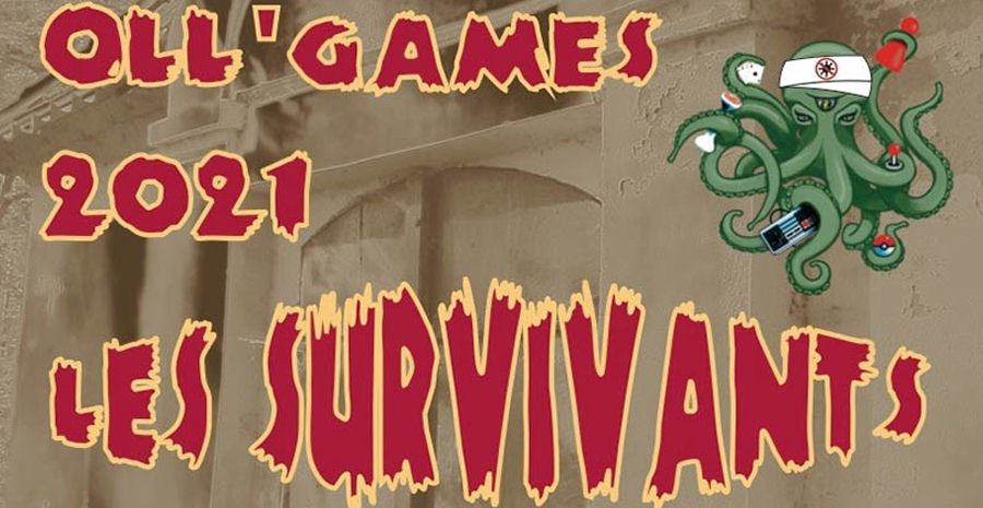 Affiche Oll'games 2021 - les Survivants