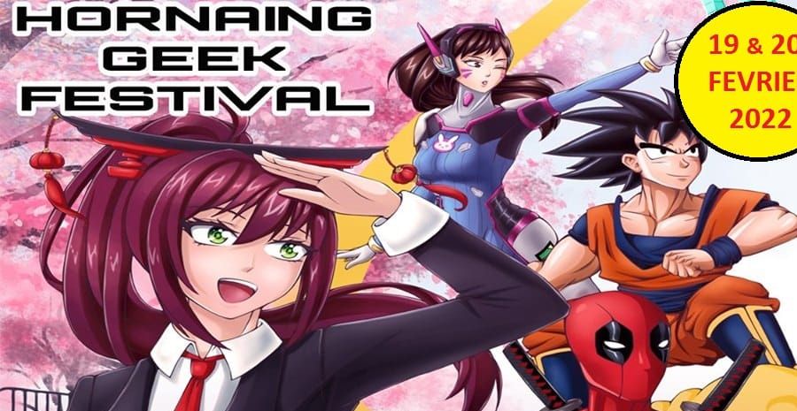 Affiche Hornaing Geek Festival 2022 Affiche Hornaing Geek Festival 2022