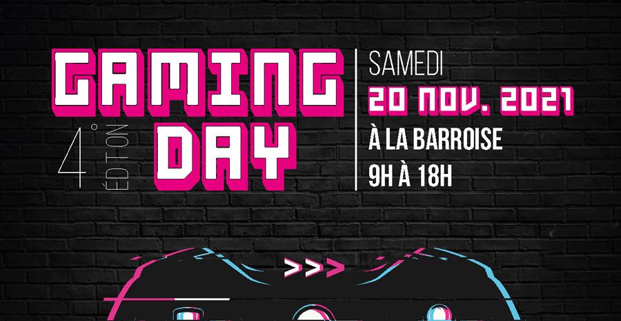Affiche Gaming Day 2021 Affiche Gaming Day 2021