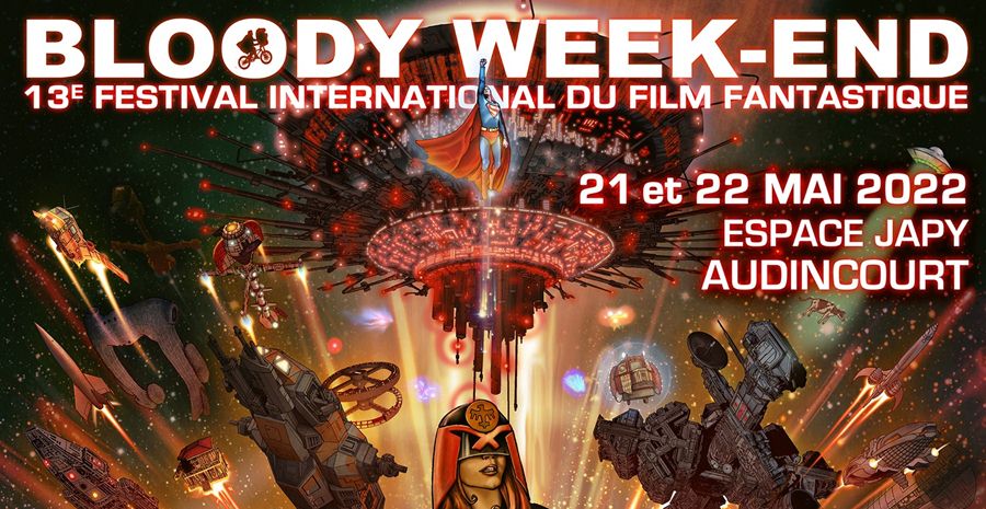 Affiche Festival Bloody Week-end 2022