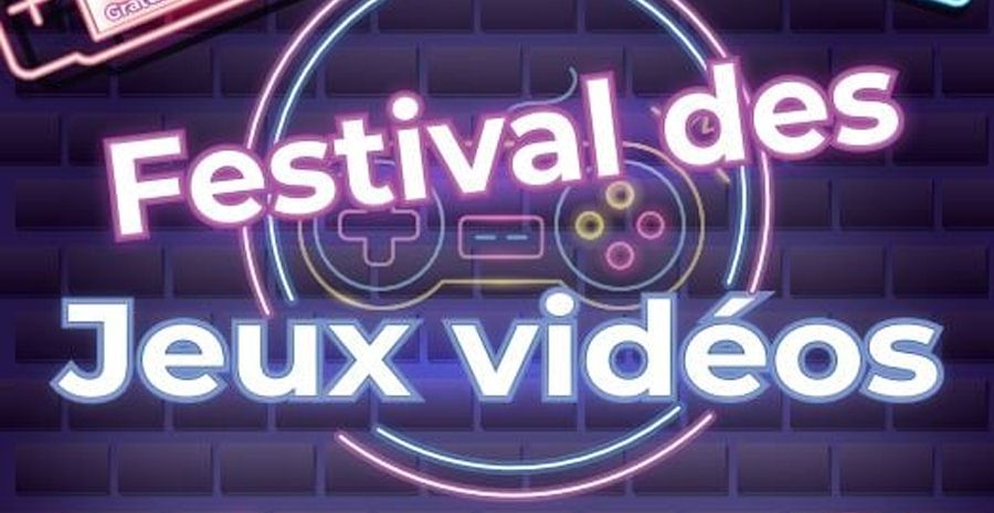 Affiche Festival des jeux vidéo