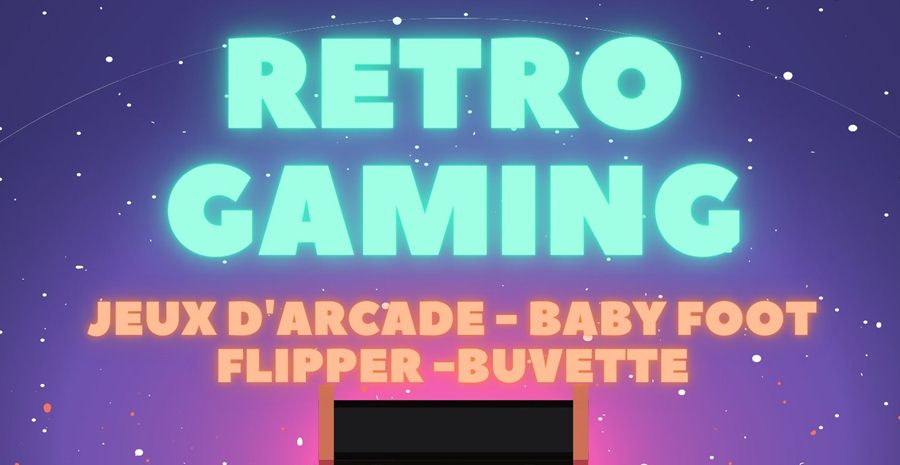 Affiche Rétrogaming - Téléthon 2022 Affiche Rétrogaming - Téléthon 2022