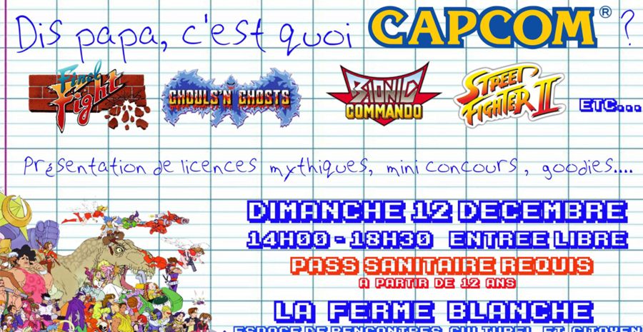 Affiche Dis papa c'est quoi Capcom ?