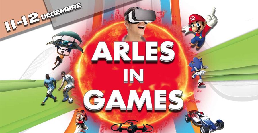 Affiche Arles in Games 2021 - première édition