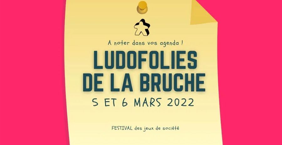 Affiche Ludofolies de la Bruche - festival des jeux de société Affiche Ludofolies de la Bruche - festival des jeux de société