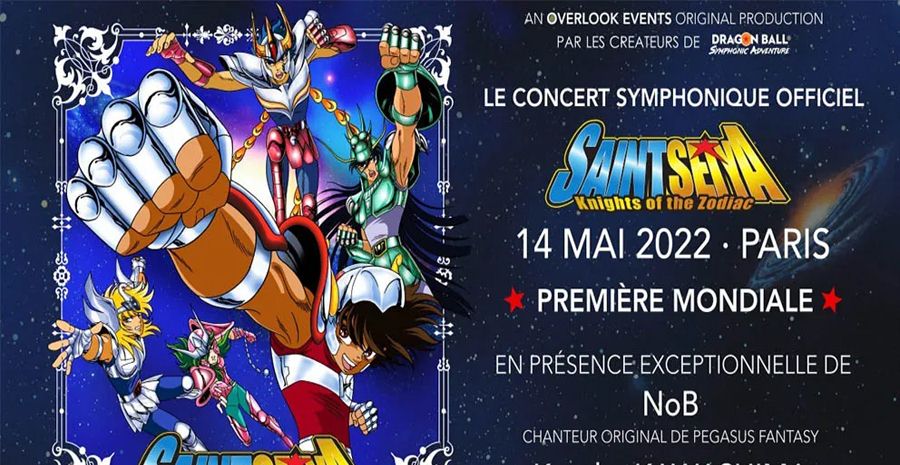 Affiche Saint Seiya Symphonic Adventure Affiche Saint Seiya Symphonic Adventure