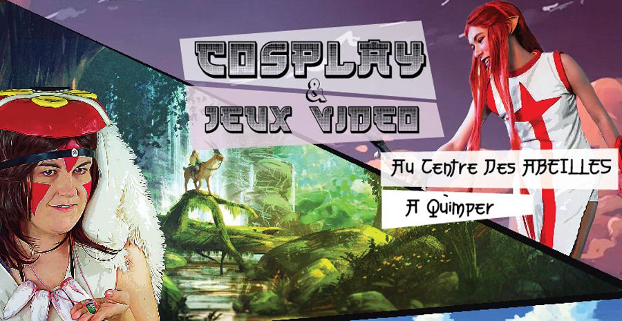 Affiche Cosplay et Jeux Vidéo