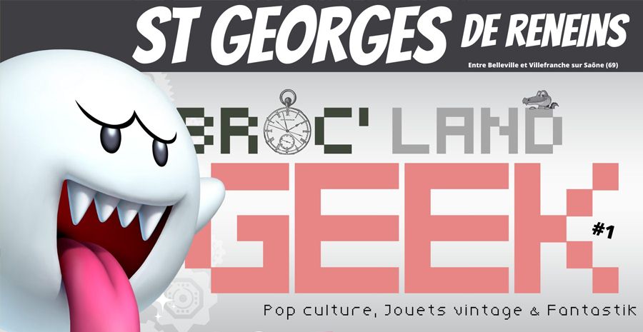 Affiche Broc'land Geek 2022 de Saint-Georges-de-Reneins