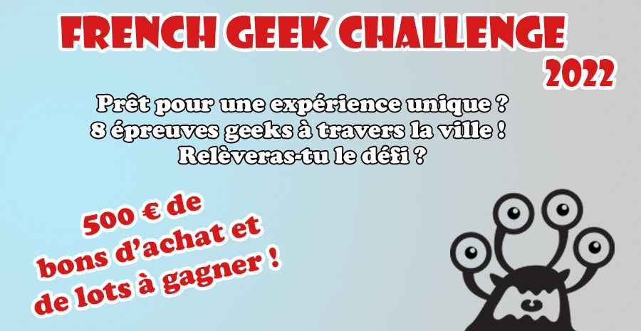 Affiche French Geek Challenge 2022