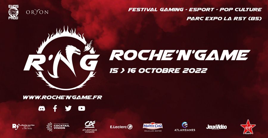 Affiche Roche'N'Game 2022