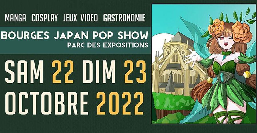 Affiche Bourges Japan Pop Show