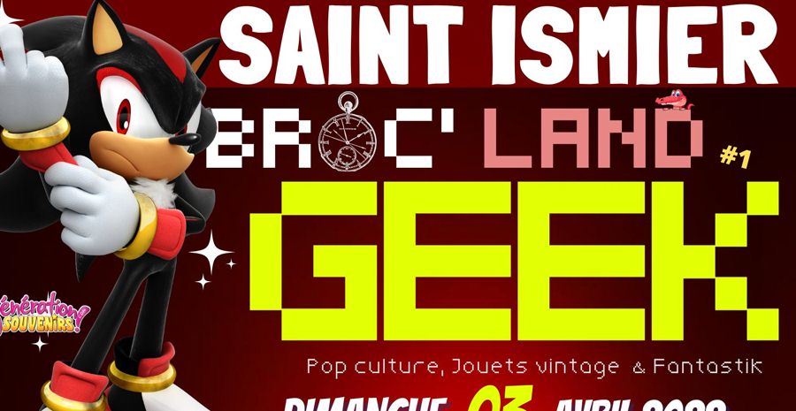 Affiche Broc'land Geek 2022 de Saint-Ismier