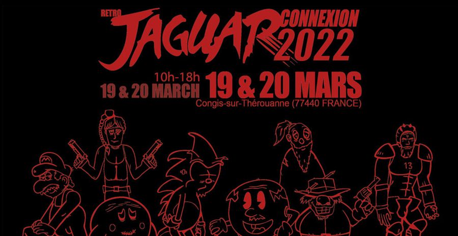 Affiche Retro Jaguar Connexion 2022 - Spécial Anniversary édition