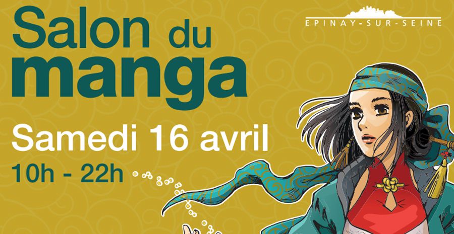 Affiche Salon du Manga d'Epinay-sur-Seine 2022