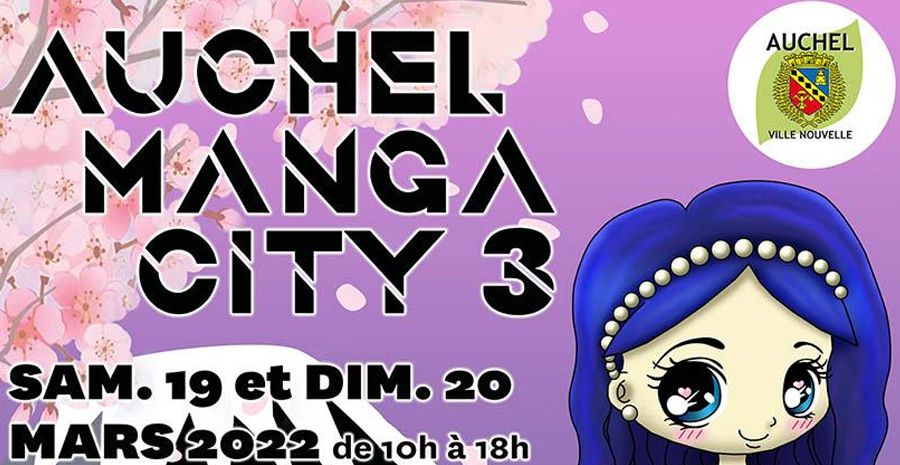 Affiche Auchel Manga City 2022