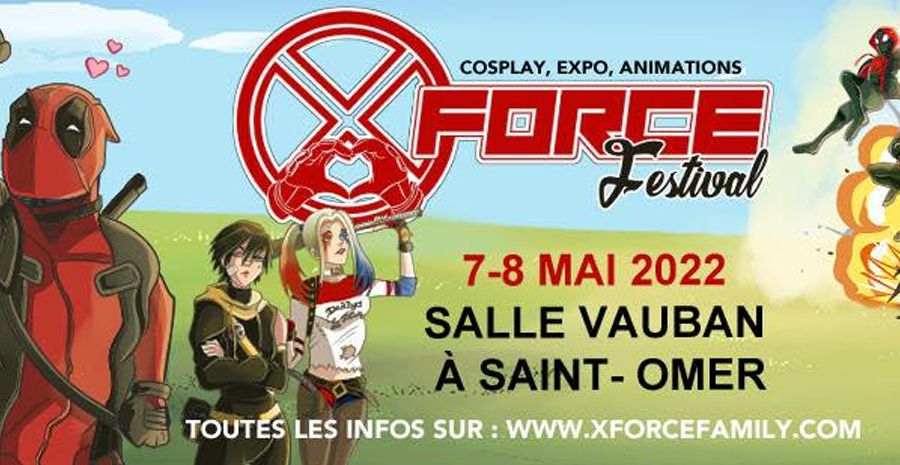 Affiche X-Force Festival Affiche X-Force Festival